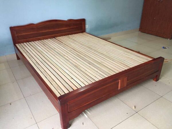Giường ngủ gỗ keo 1m2 giá rẻ