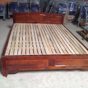 Giường gỗ keo giá rẻ 1m6 – GN009